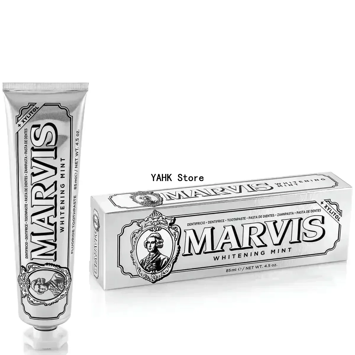 85ml Italy Original Marvis Whitening Mint Freshen Breath Remove Smoke Stains Toothpaste 1 Piece teeth whitening essence teeth whitening product teeth health product