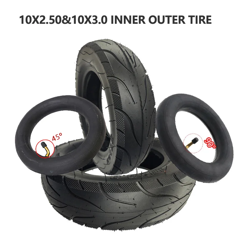 

For KUGOO M4 PRO electric scooter 10 inch tire 10X2.50 10x3.0 wear-resistant rubber inner tube outer