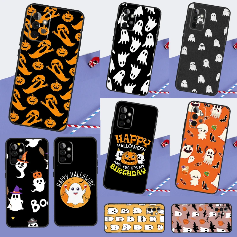Ghost Cute Horror Phone Case For Samsung Galaxy A32 A12 A13 A33 A22 A52