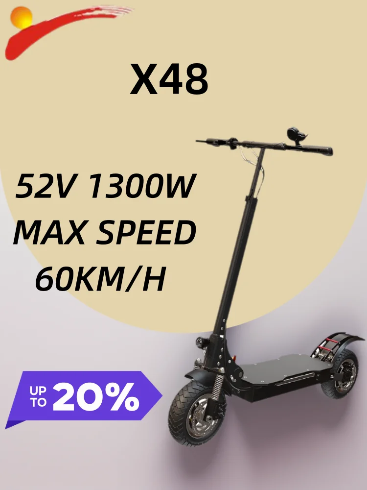 

Электрический скутер X750, со сиденьем, максимальная скорость 65 км/ч, простой в использовании, складной 10-дюймовый, защита шин дороги