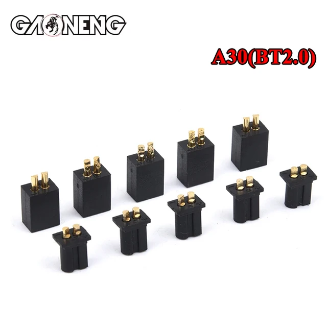 5/10/15/20 Pairs GNB A30 Plug BT2.0 Connectors Set Male Female For BT2.0 Connector FPV 1S Whoop Drone DIY A30 Plug 1