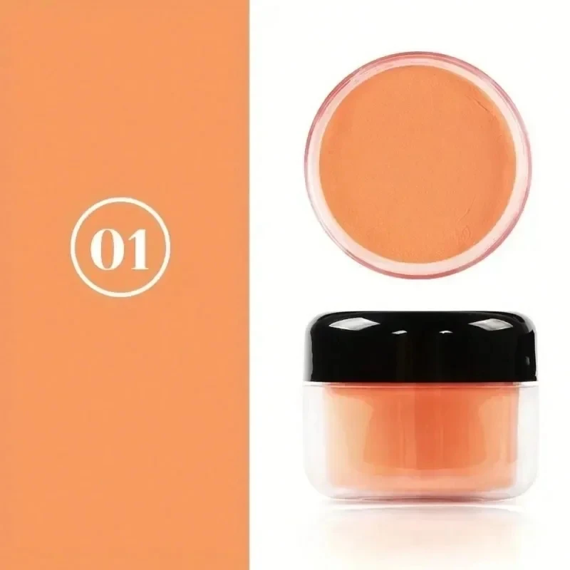 10g pumpkin/black nail acrylic polymer gel extender, suitable for professional nail gel carving accessories 4