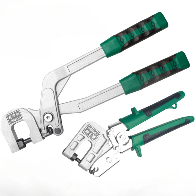 Pince à sertir en alliage pour cloisons sèches, pince à sertir pour goujons métalliques, outils pour cloisons sèches en aluminium, pince à quille professionnelle, pince en acier 1