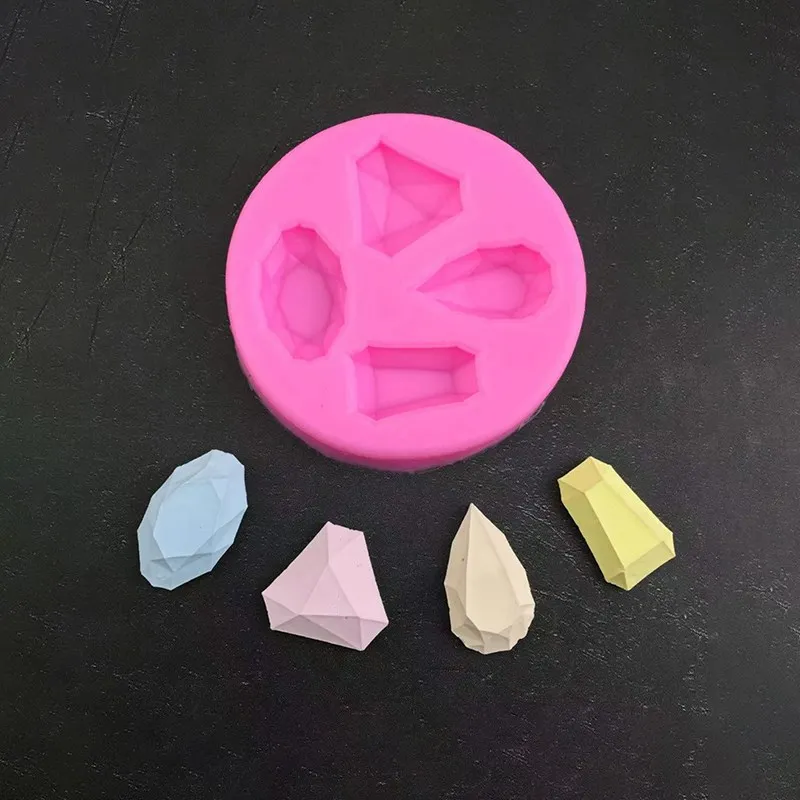 

Драгоценный камень, бриллиант, Хрустальная форма, силиконовая искусственная 3D форма для торта, «сделай сам», десерт, кондитерские изделия, желе, конфеты, шоколад, декоративные инструменты для выпечки