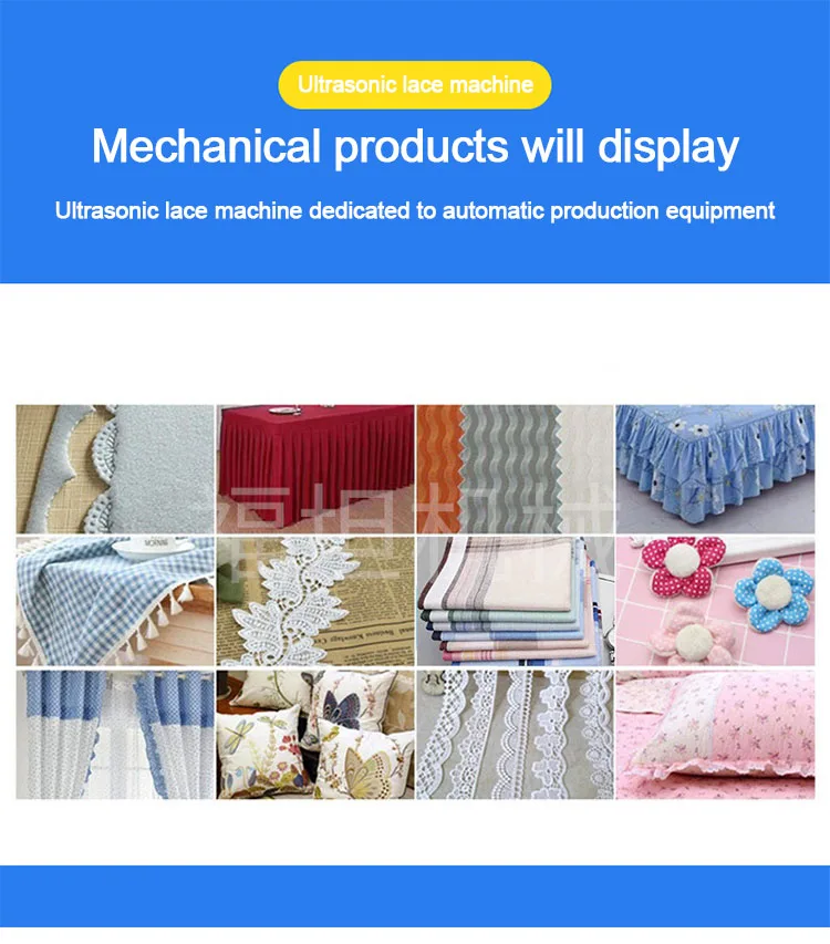 220V Ultrasonic Lace Sewing Machine Single Head Motor Manual Tools for Household