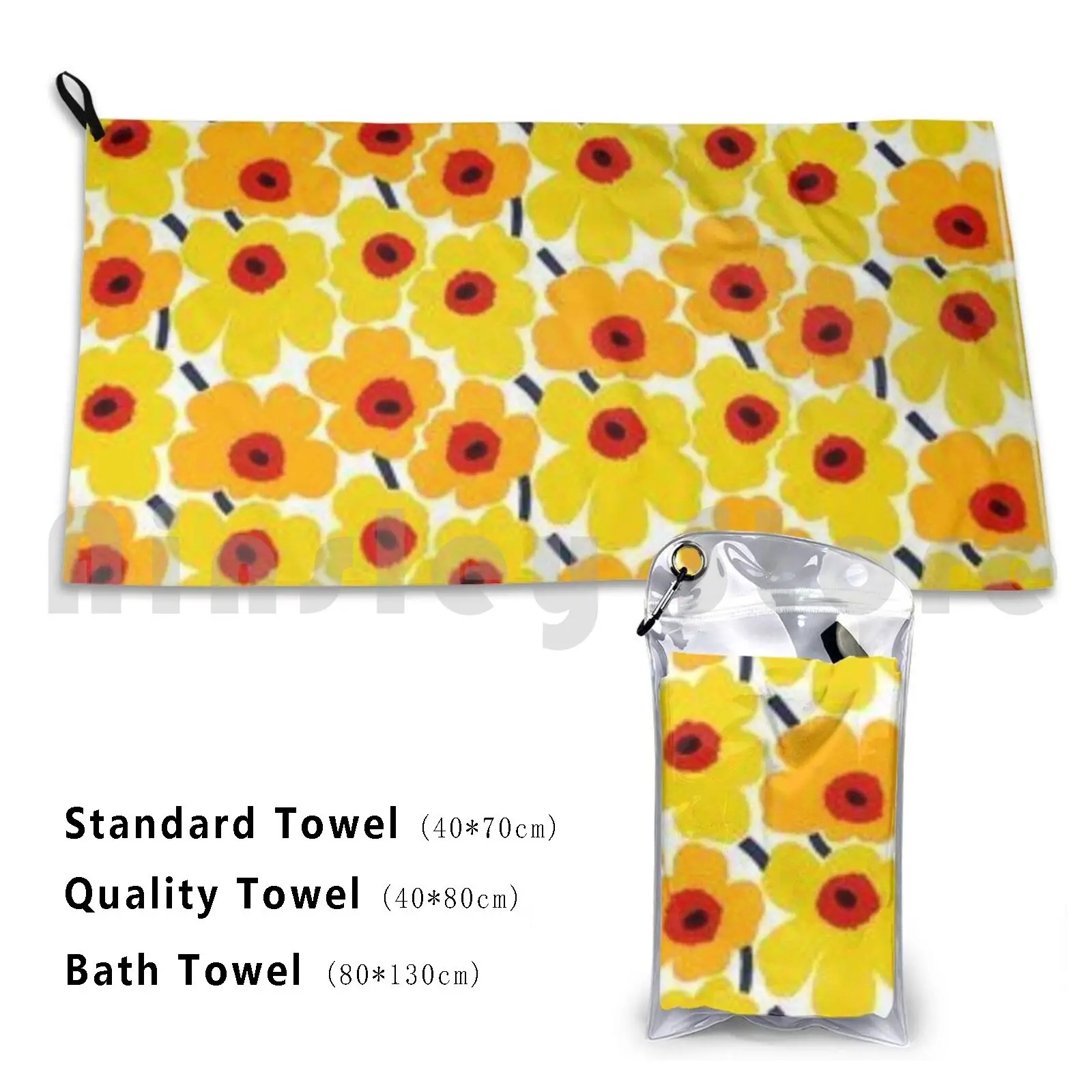 Asciugamano Da Bagno Design Floreale Cuscino Da Spiaggia Lokki Bianco Scandinavo Scandi Svezia Svedese