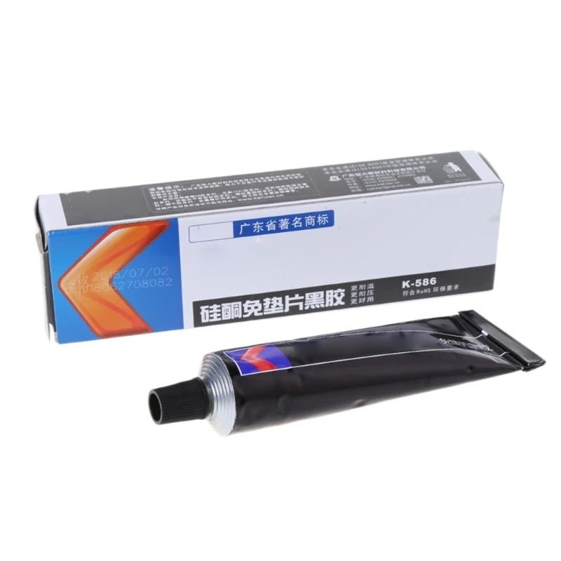 

Y1UB K-586 Black Silicone Free-gasket Waterproof Car Motorcycle Repairing Glue