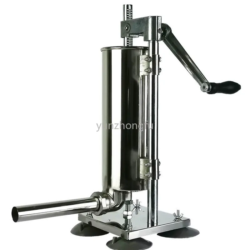 

New Household Sausage Filler Vertical Stainless Steel Sausage Filler Commercial Manual Sausage Filling Machine