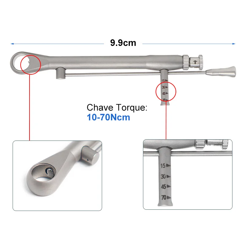 Kit Giravite Chiave Dinamometrica Implantologia Per Impianti Dentali - Foto 7