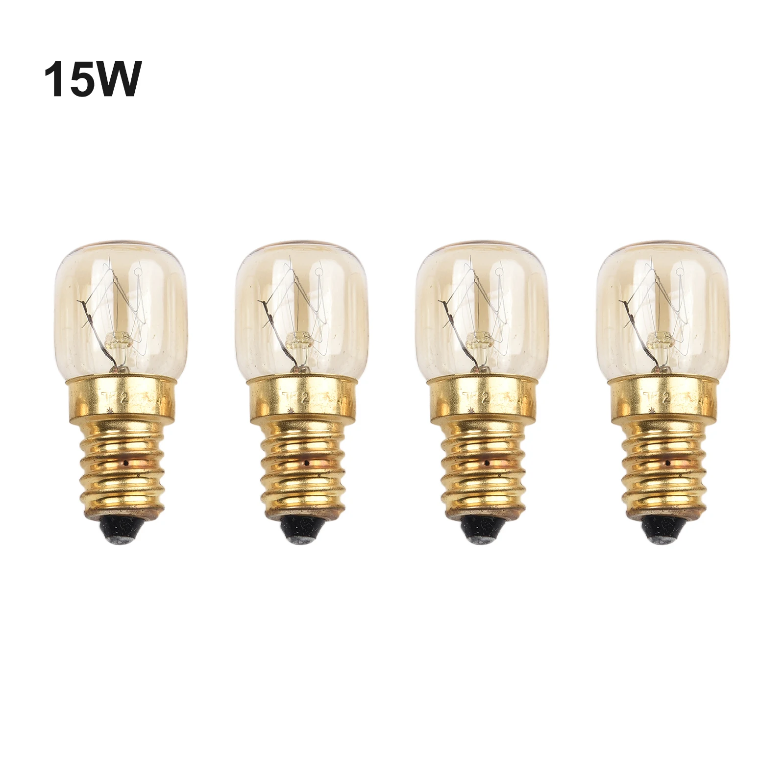 Set of 4 E14 25W Vintage Incandescent Salt Lamp Light Bulbs 240V