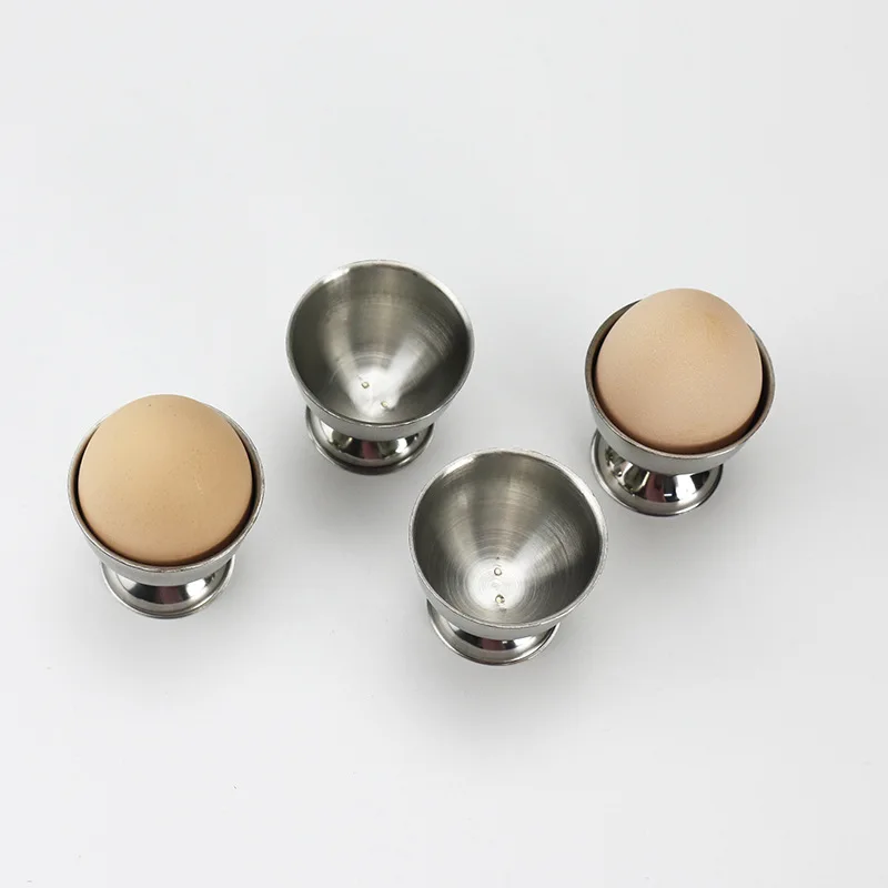 Egg cups holder Egg Cup Holder Kitchen Gadgets Cooking Accessories Stainless Steel Comfortable Eggs Holder Breakfast Tools