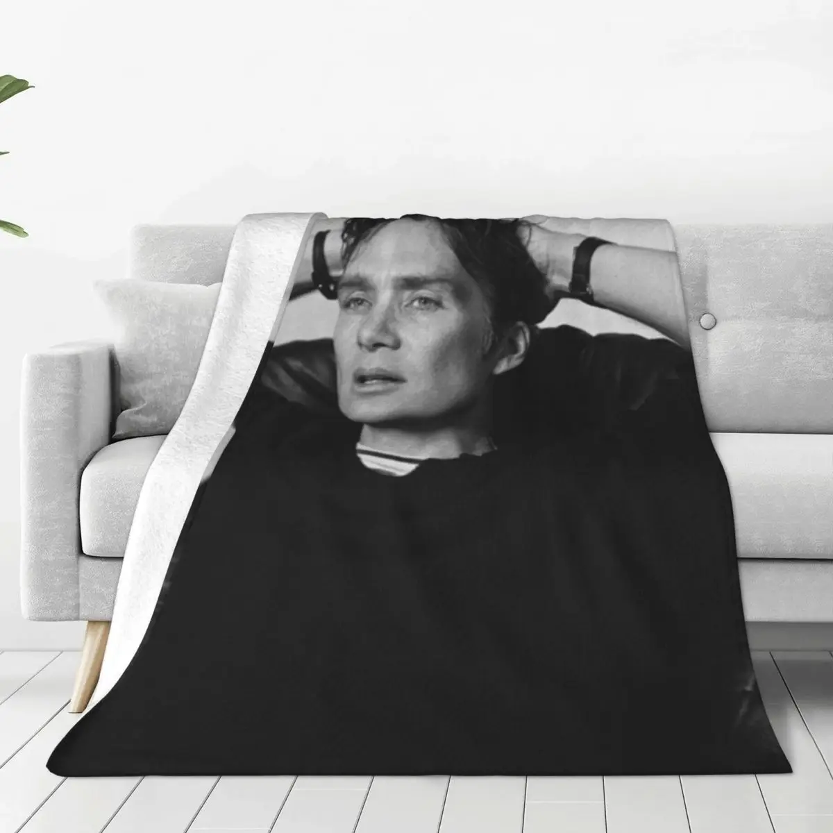 

Cillian Мерфи супер мягкие одеяла актер путешествия плед одеяло весеннее милое пользовательское DIY Фланелевое покрывало для дивана покрывало для кровати