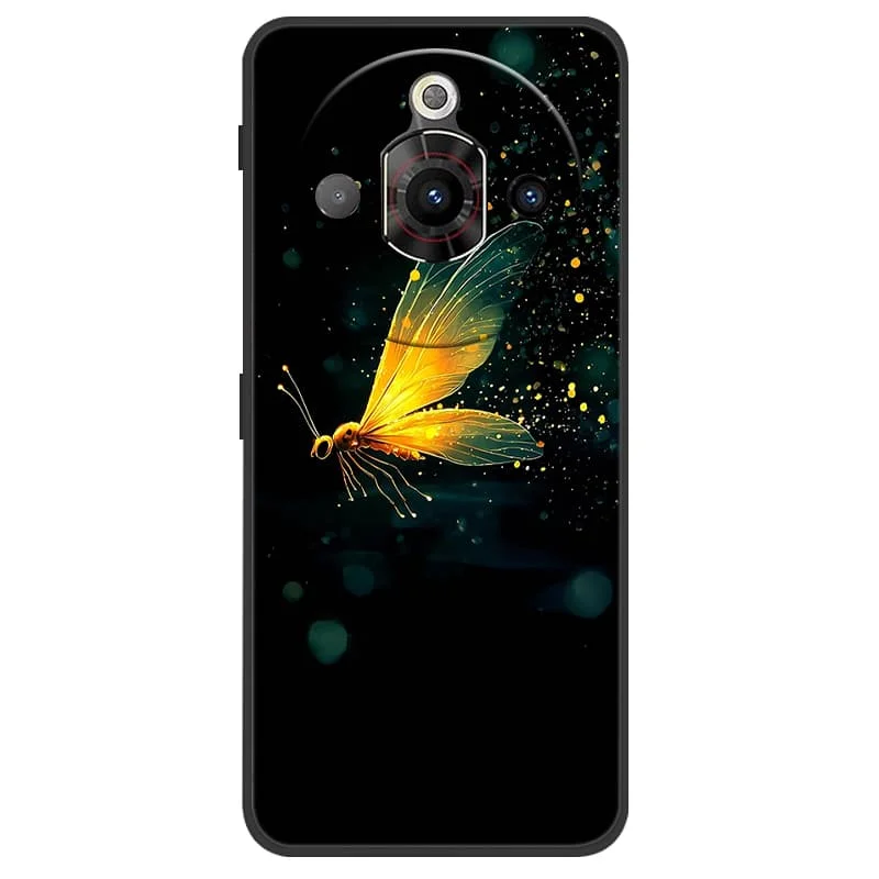 Cute Fashion Black Silicone Soft Phone Case - Shockproof Back Cover Shell