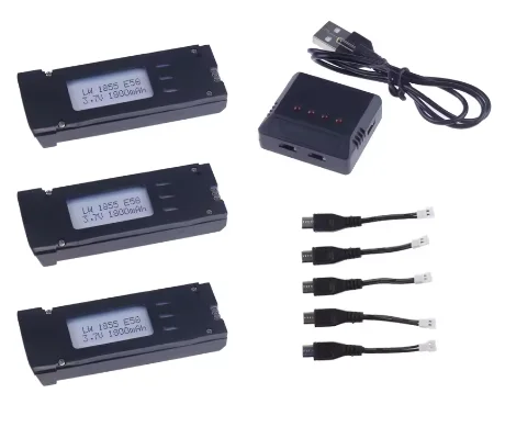 Hélicoptère RC avec télécommande - Lot de 3 à 5 pièces avec USB