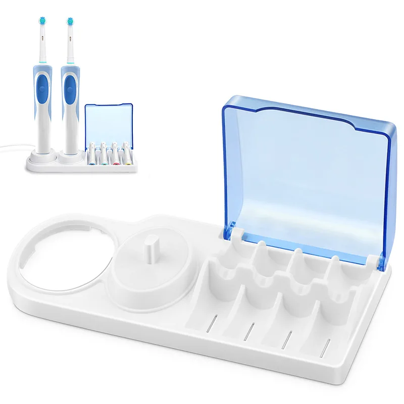 

Держатель для электрической зубной щетки Oral B, зарядная станция с 4 головками, органайзер, коробка, подставка для зубной щетки