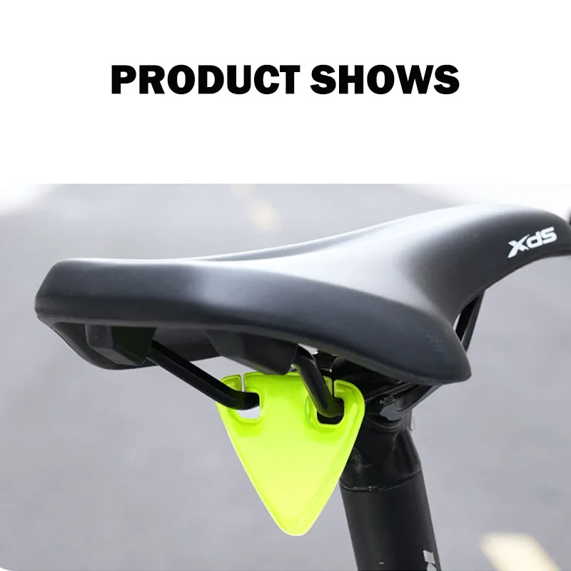 Bicycle high brightness reflective sticker, tail light reflective warning sticker for night riding, mountain road bike riding eq Bicycle high brightness reflective sticker, tail light reflective warning sticker for night riding, mountain road bike riding eq