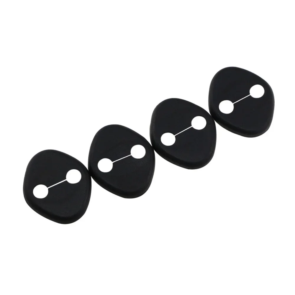 Car Door Lock Cover Car Door Protection Pad ABS Car Door Stopper Protection Covers Door Lock Protective Cover for KIA Sportage 2010 2011 2012 2013 RIO K2 Soul
