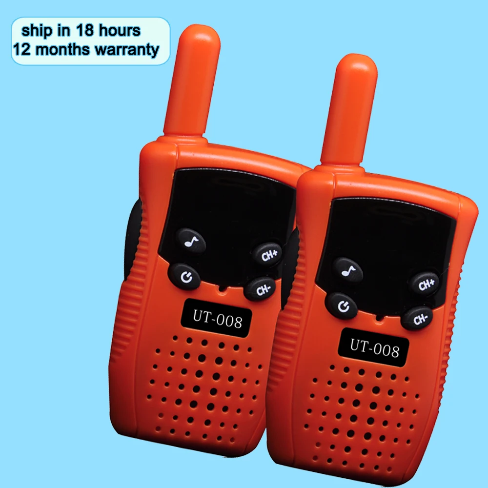 2PCS Kids Walkie Talkie Children Handheld Transceerver Long Range Portable Walkie-Talkie Two Way Radia Child Birthday Gifts Toys 6