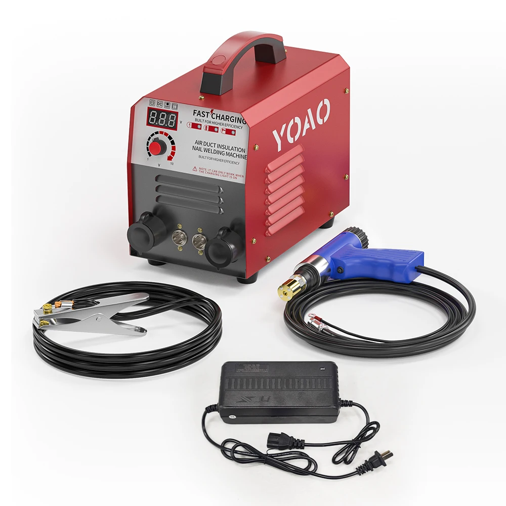 YOAO Insulated Pin Machine Duct Pin Welder Stud Welding Pins For Duct