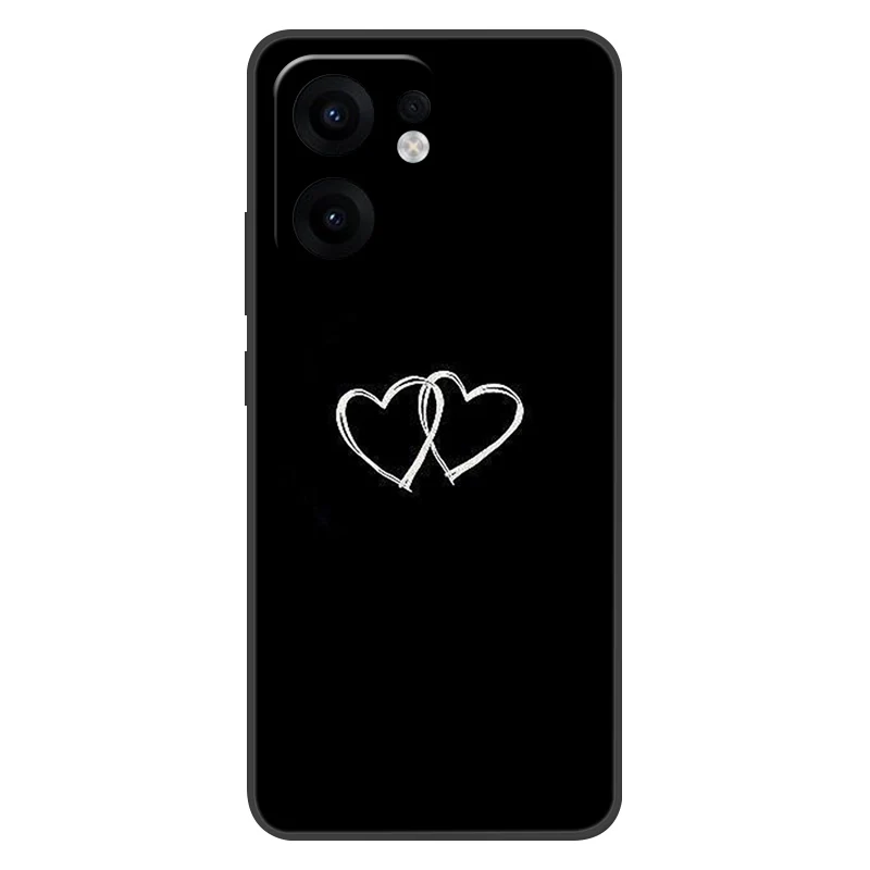 For OPPO Reno13 F Case 13F Flowers Silicone Soft TPU Back Cover For OPPO Reno 13F 5G Case CPH2699 Coque Shockproof Fundas 4