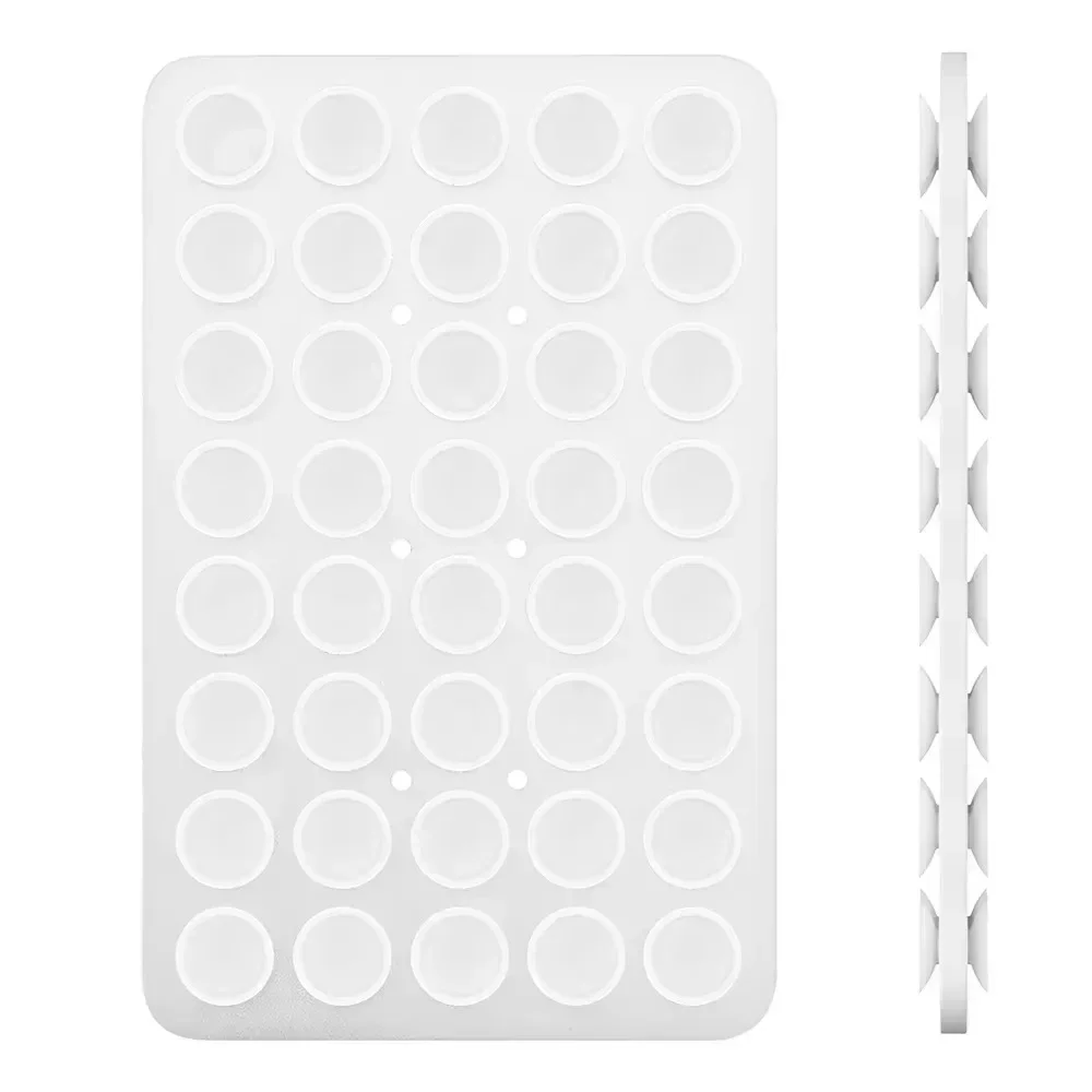 Support Téléphone Universel BAPPSUS à Ventouse En Silicone Blanc - Antidérapant Pour Bureau, Mur Ou Pare-brise