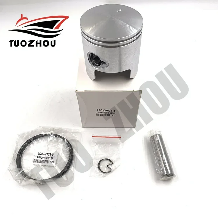 3 C8-00001 Pistone Per Motore Fuoribordo Tohatsu Muslim2 Tempi Std 50Hp Dia.68Mm Mercury Mariner 3Cyl 40Hp-50Hp 779-9615