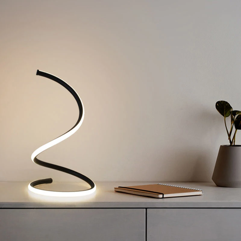 Nordic Led Table Lamps Modern Acrylic Metal Reading Desk Lamps Bedroom  Bedside  Living Room Study Decorative US/EU Night Lights 2