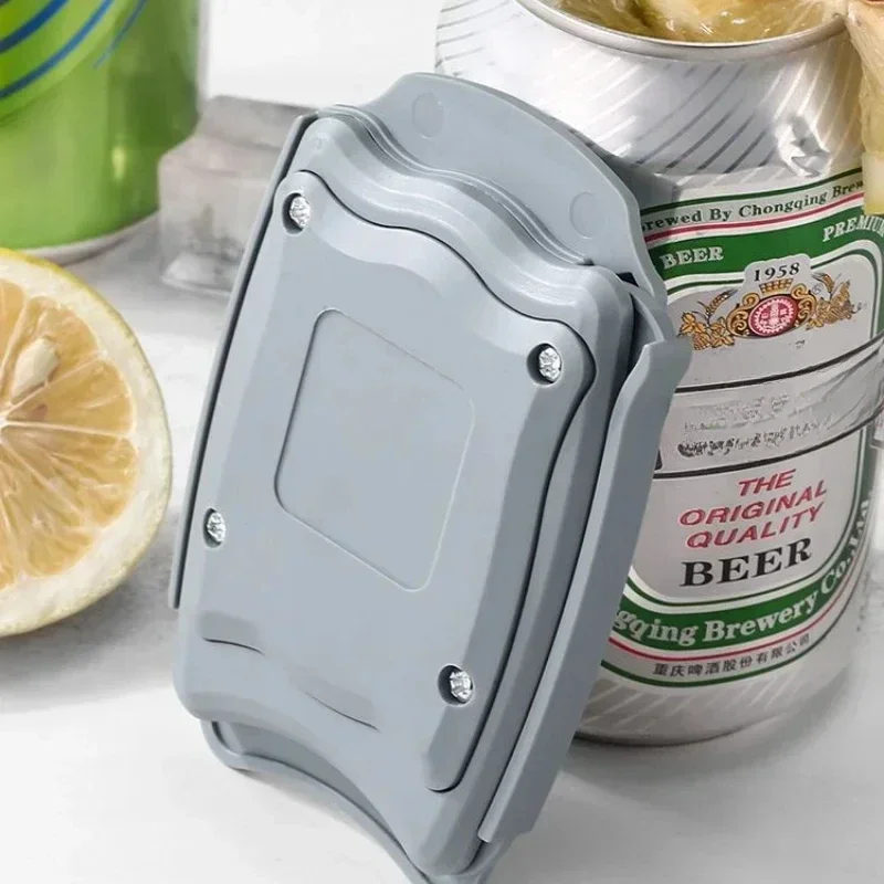 1pcs Multifunctional Portable Beer Can Opener Can Cap Cut Coke Bottle Quick Opener Party Bar Potluck