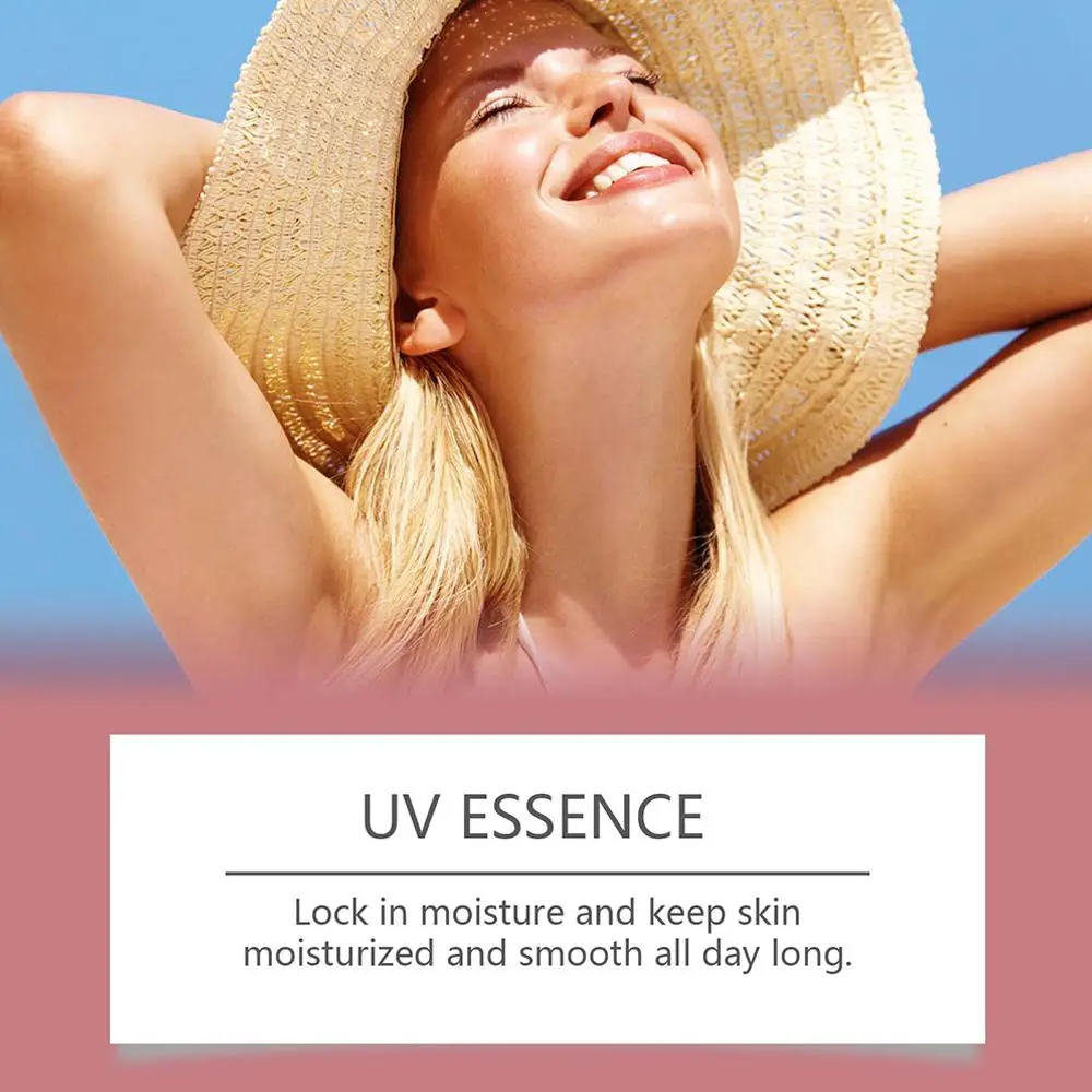 Moisturizing Protective Cream Waterproof UV Defense Body Lotion for Outdoor Activities Hydrating SPF Skin Care