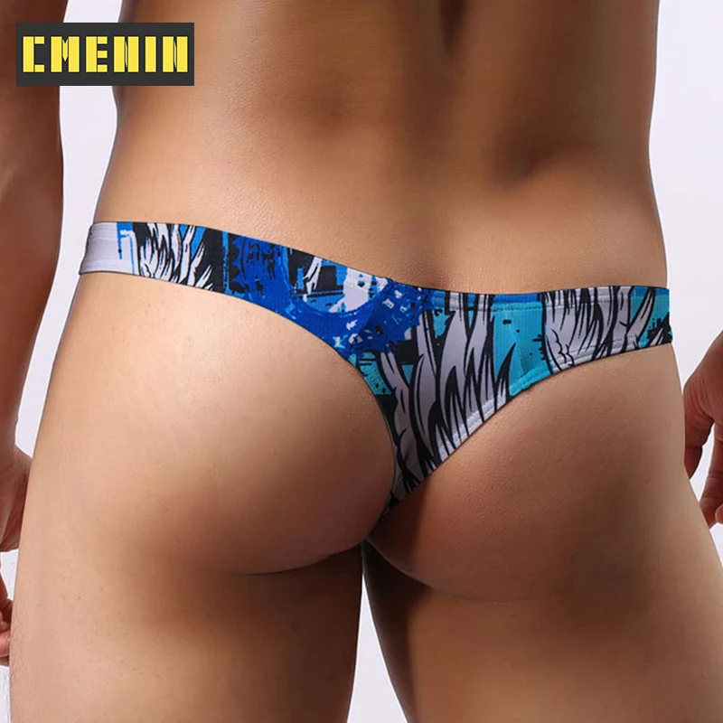 US Men G-String Thong Sissy Panties Trunk Bikini Briefs Breathable Gay Underwear 