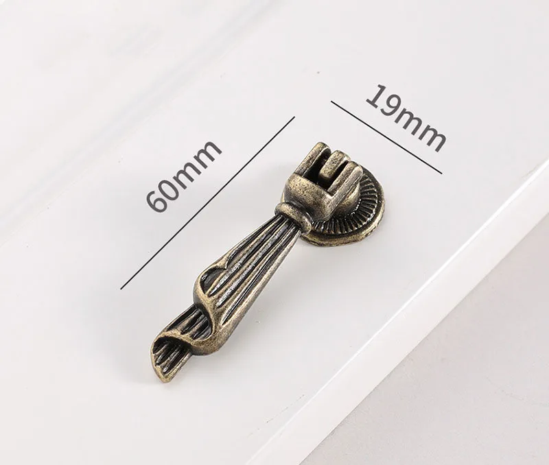 2 Pomelli Per Cassetti In Stile Antico Bronzo - Per Mobili, Comò E Armadi - Foto 10