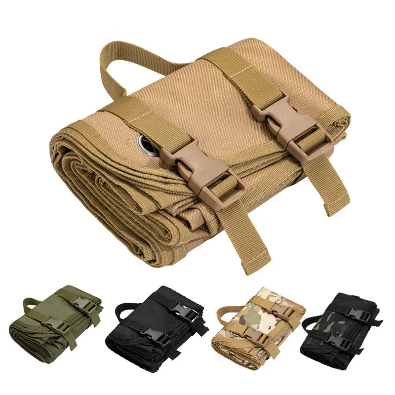 Outdoor Non-Slip Shooting Training Mat Double-Sided Multifunction Camping Pad Shooting Training Mat Double-Sided Waterproof Hot 3