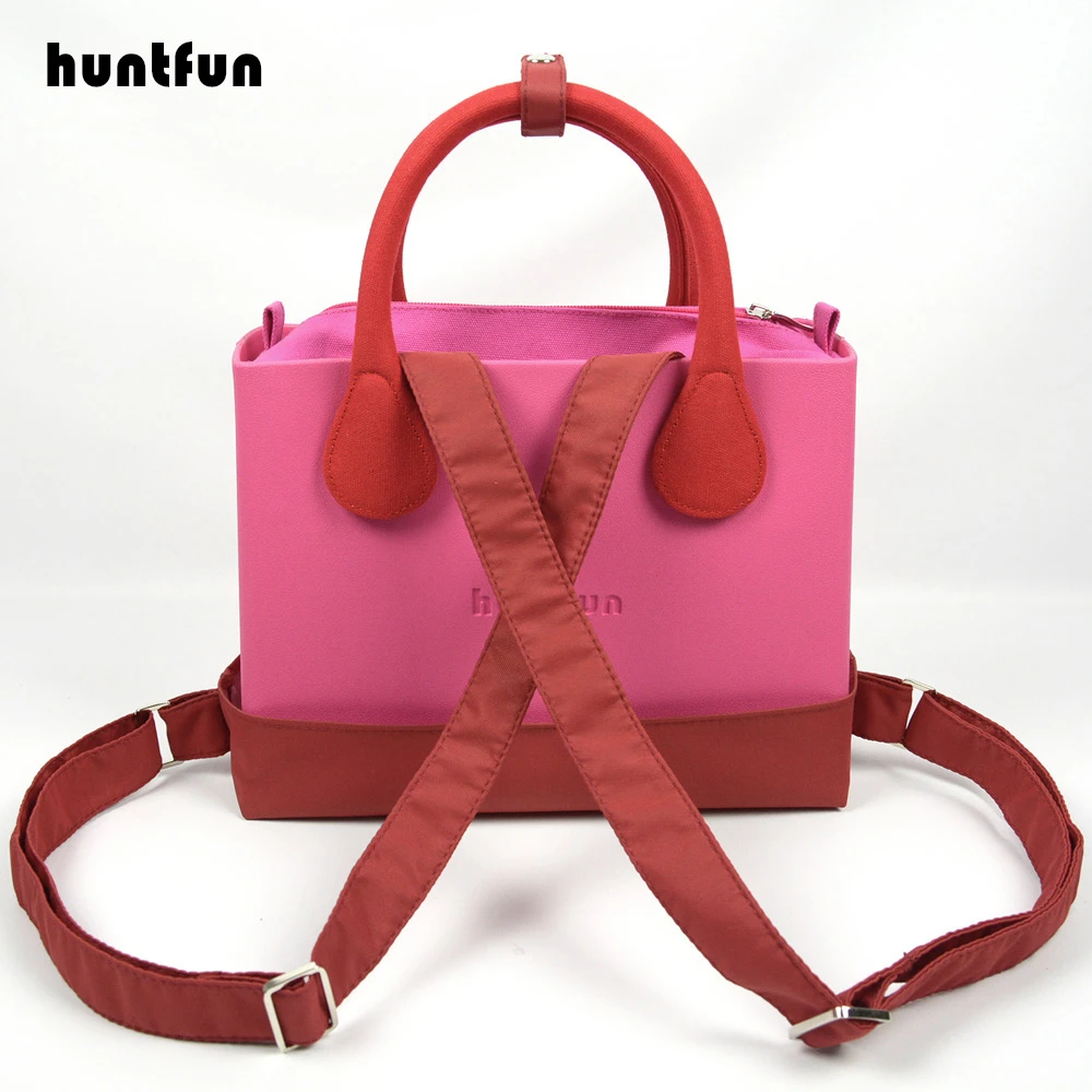 huntfun Rubber Silicon Square EVA Bag with round Handle strap belt  Crossbody Insert obag O Bag Style|Top-Handle Bags| - AliExpress
