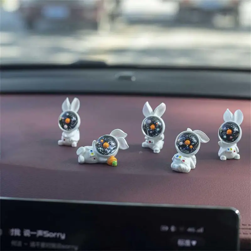 

Star Face Rabbit Order 5 Units Ornaments Car Interior Astronaut Ornaments Single Price Car Ornaments Decorations