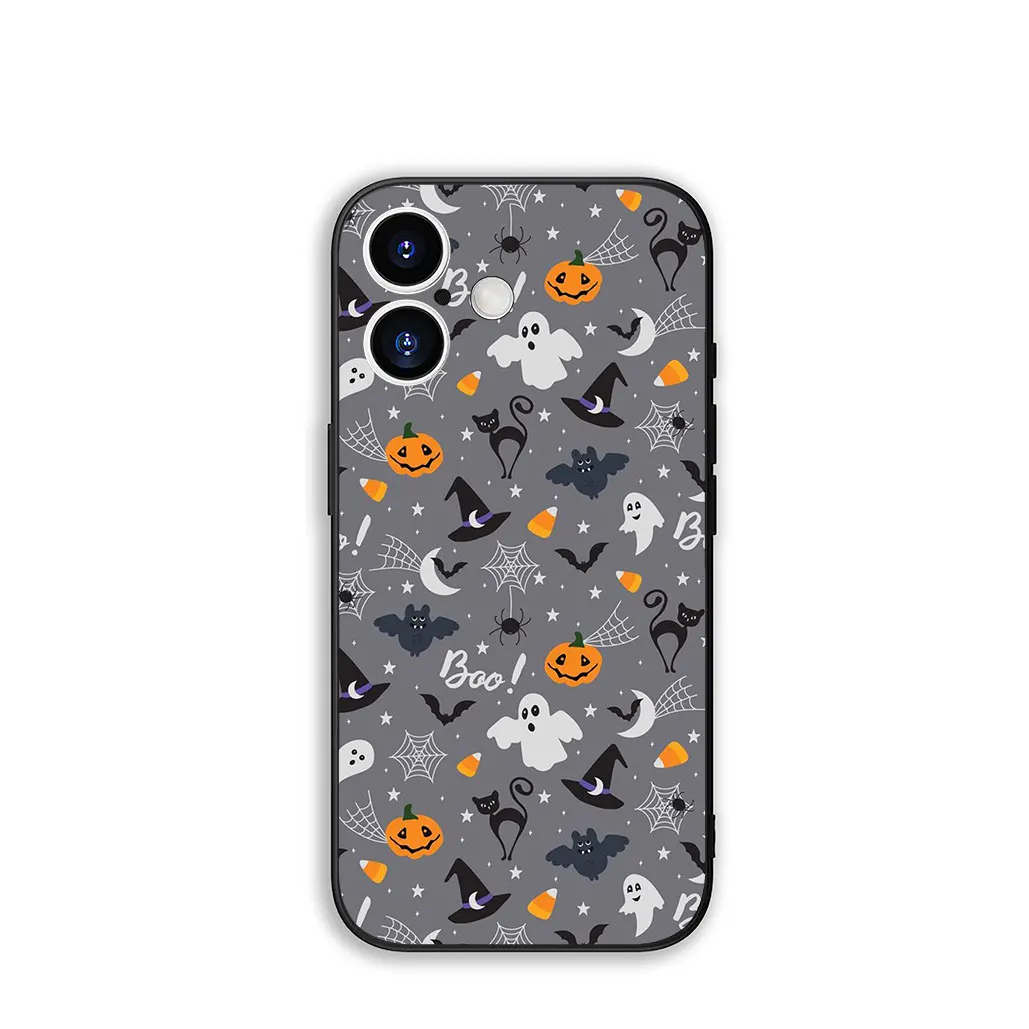 Spooky Little Ghost Halloween Pumpkin Phone Case