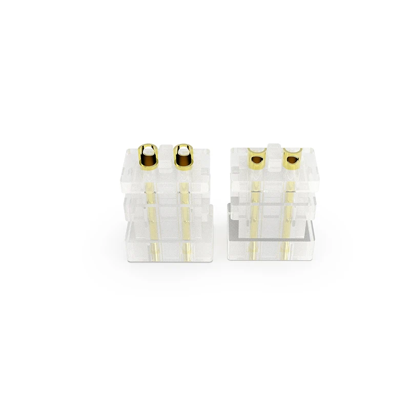 10 pcs 0.78 2pin Audio Accessories Beryllium Copper Jack Female Socket Diy Hifi Earphone In-ear Monitor Cable Connector Plug
