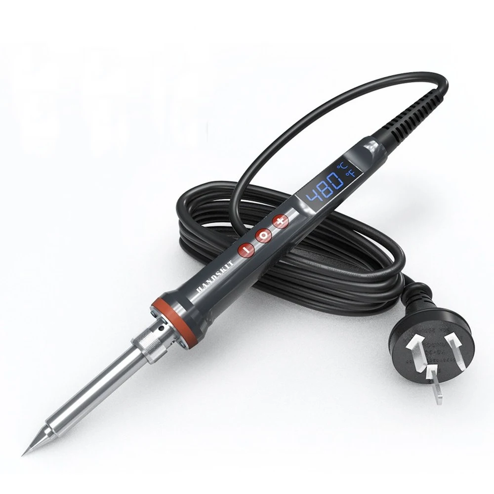 100W/200W High Power LCD Digital Display Electric Soldering Iron with