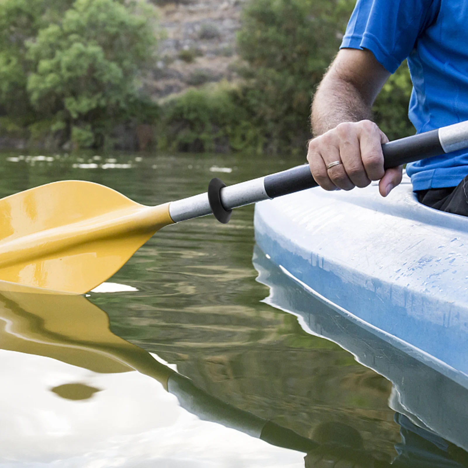 4 piece Universal Kayak Paddle Drop Ring Kayak and canoe Paddle Kayak access