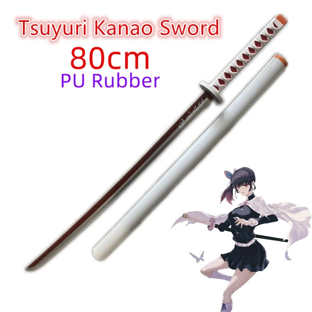 Katana Acier Demon Slayer de Tsuyuri Kanao