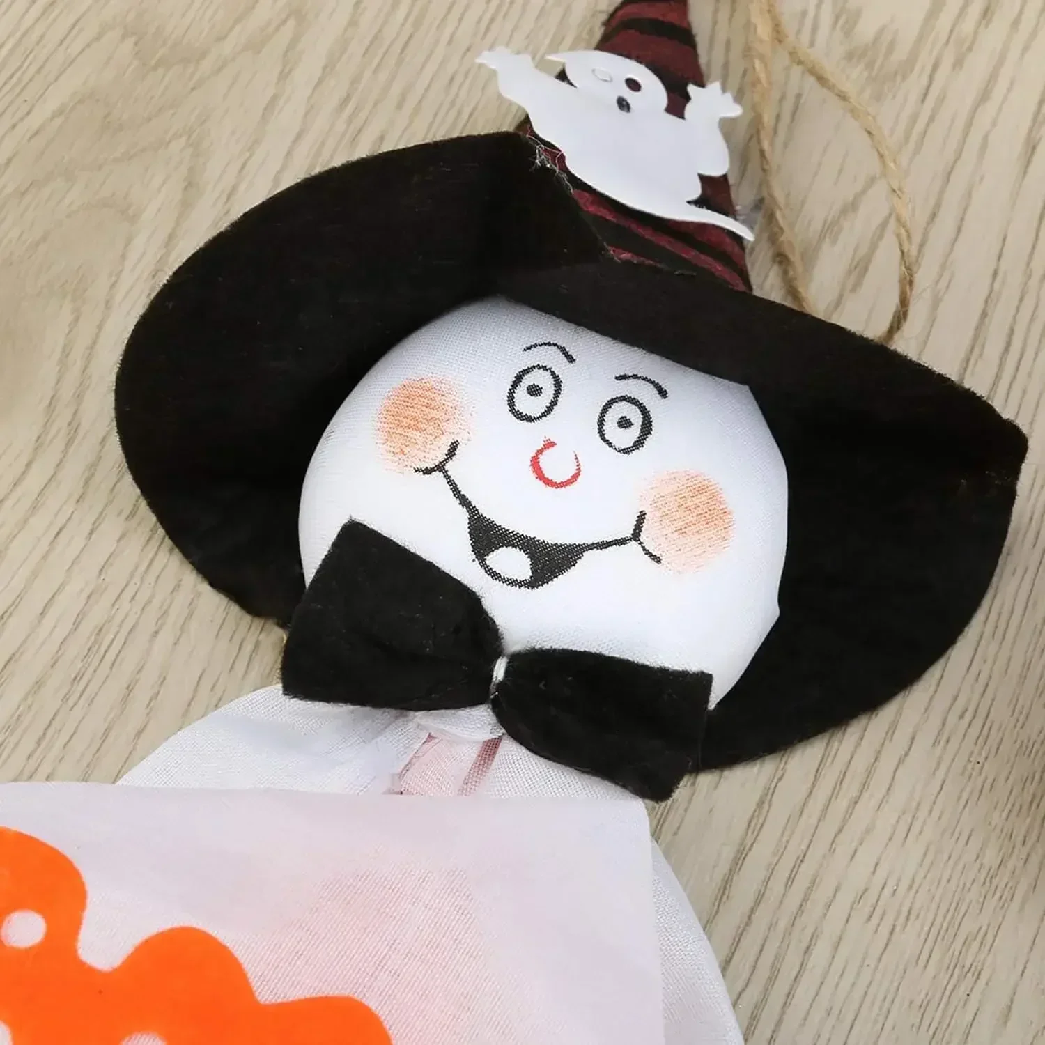 Gruselige hängende Puppendekoration, Halloween-Vogelscheuchen-Ornamente, erschreckende Geister-Festival-Requisiten für Spukhäuser und Outdoor-Displays – Detail 8