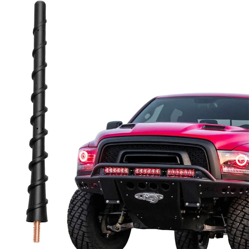 Truck car antenna Short truck antenna for Ford F150 Dodge ram 1500 7 Inch radio car antenna for optimized FM AM reception auto outdoor accessories