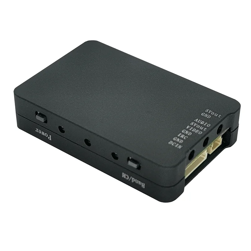 Côté de l'émetteur vidéo FPV 5.8G 1.6W VTX 1600mW 48CH pour drone RC longue portée, dissipateur thermique