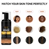 GOIPLE 100ml Natural Lace Tint Spray Quick Drying Waterproof Wig Frontal Colorant for Mesh Tint Melting Foam Moisturized Mousse 3