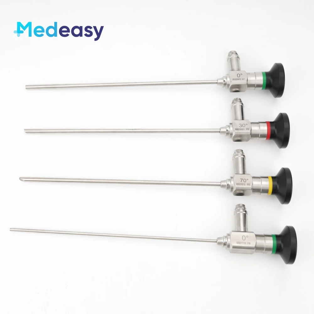 Rigid Endoscope 0/30/70 Degree 4mm 2.7mm Sinuscope for ENT Surgery or Teaching endoscope light source