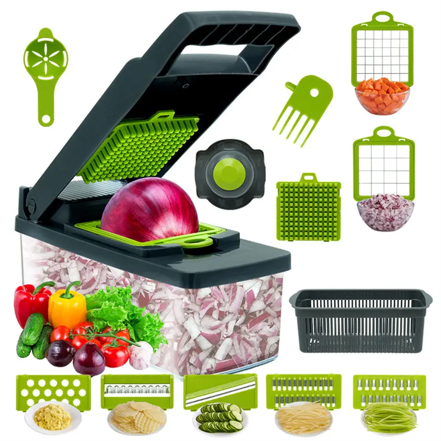 Vegetable Shredder Cocina Multifunctional Household Vegetable Cutter Carrot Onion Dicing Julienne Slicing Tool Fruit Slicer vegetable chopper and slicer