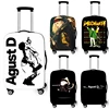 Korean KPOP Agust D Print Luggage Cover D-2 Daechwita Elastic Trolley Case Protective Covers D2 Suga Min Yoongi Suitcase Cover 1