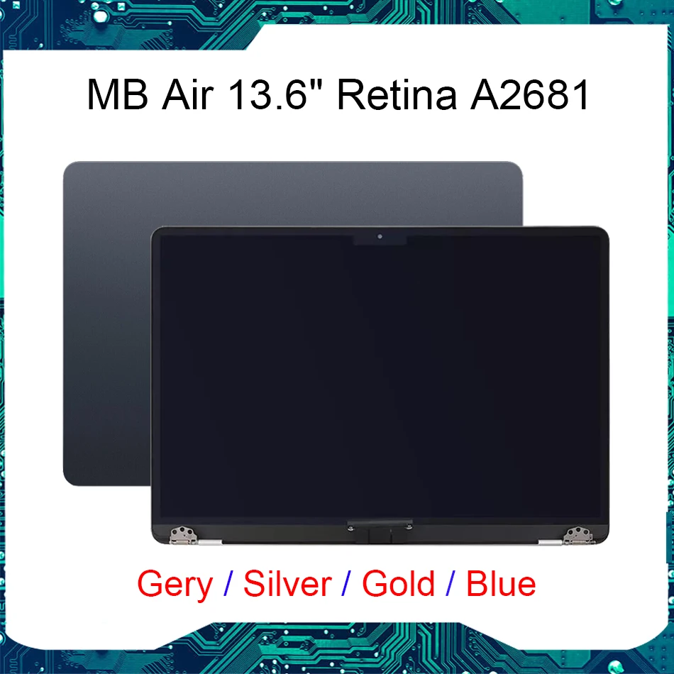 Original New A2681 LCD Screen Display Assembly 2022 Year M2 for Macbook ...