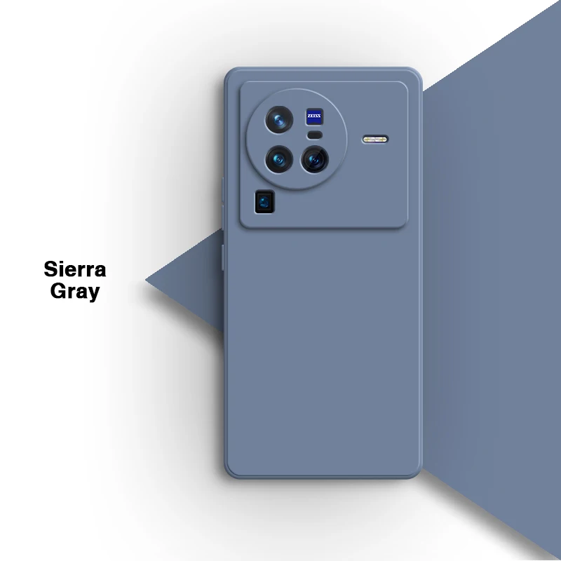 Premium Soft Liquid Silicone Shockproof Phone Case with Camera Protection