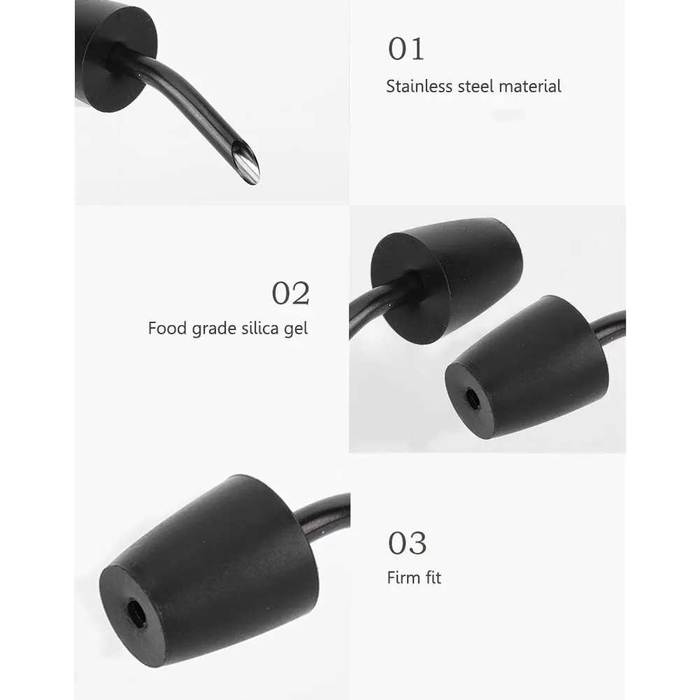 Outdoor Kettle Spout Extension Tube Nozzle Outdoor Tableware Hand Drip Filter Spouts Teapot Nozzle Accessory for Camping Hiking