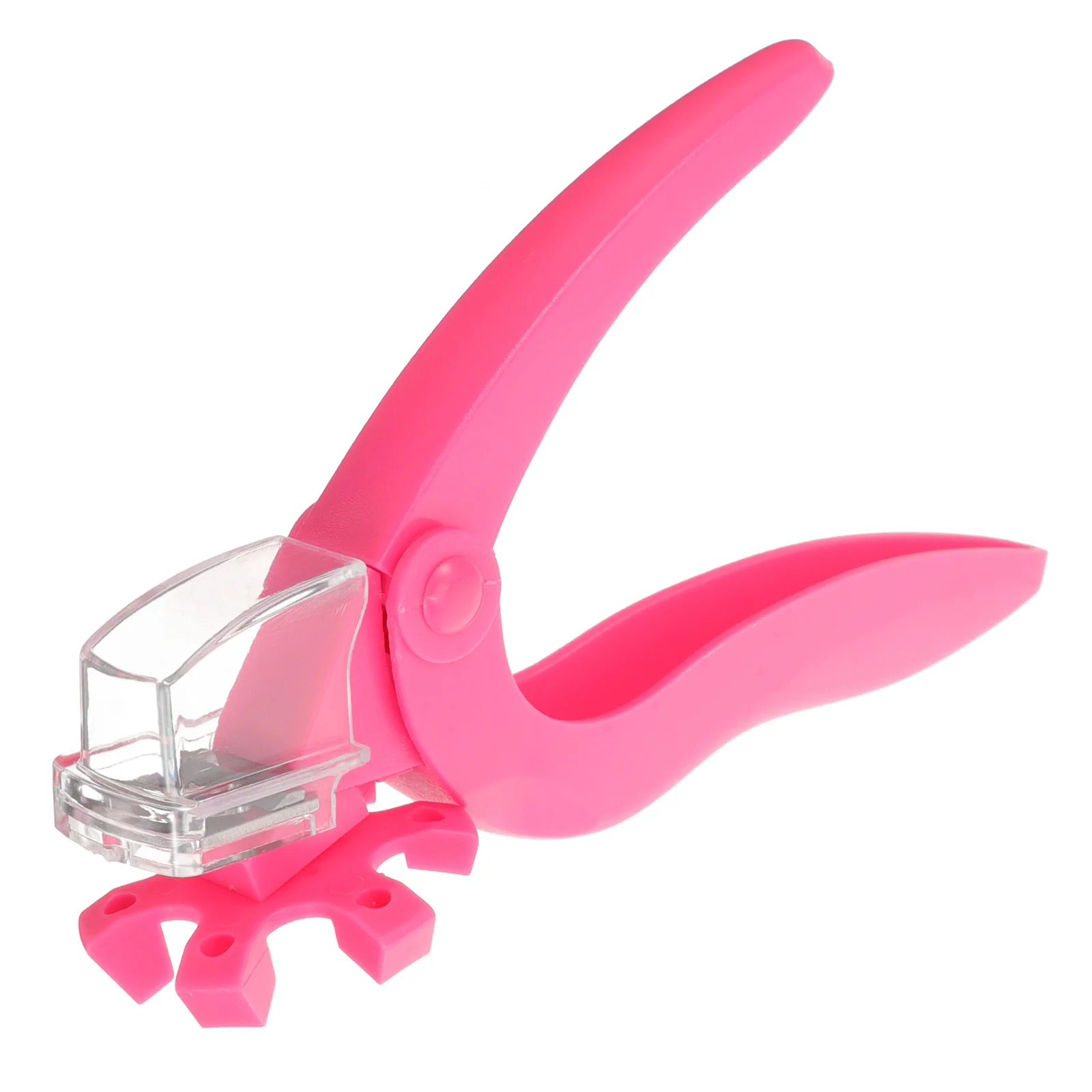 

Lengthen Manicure Tools (opp Bag - Pink) Scissors Nail Tips Clippers Stainless Steel